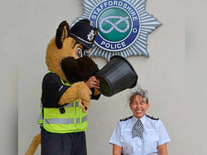 Supporting image for story: Staffordshire Police chief in icy challenge