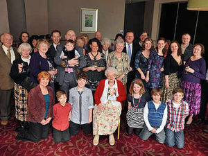 Supporting image for story: Milestone day for Doris, 100