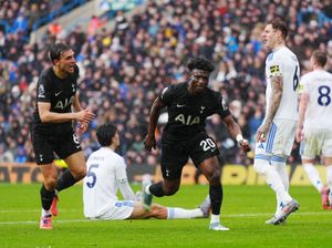 Supporting image for story: Tottenham end Leeds’ unbeaten home run with impressive win at Elland Road