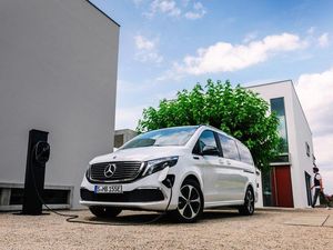 Supporting image for story: Mercedes-Benz reveals all-electric EQV MPV