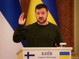 Supporting image for story: Russia puts Ukrainian President Zelensky on wanted list