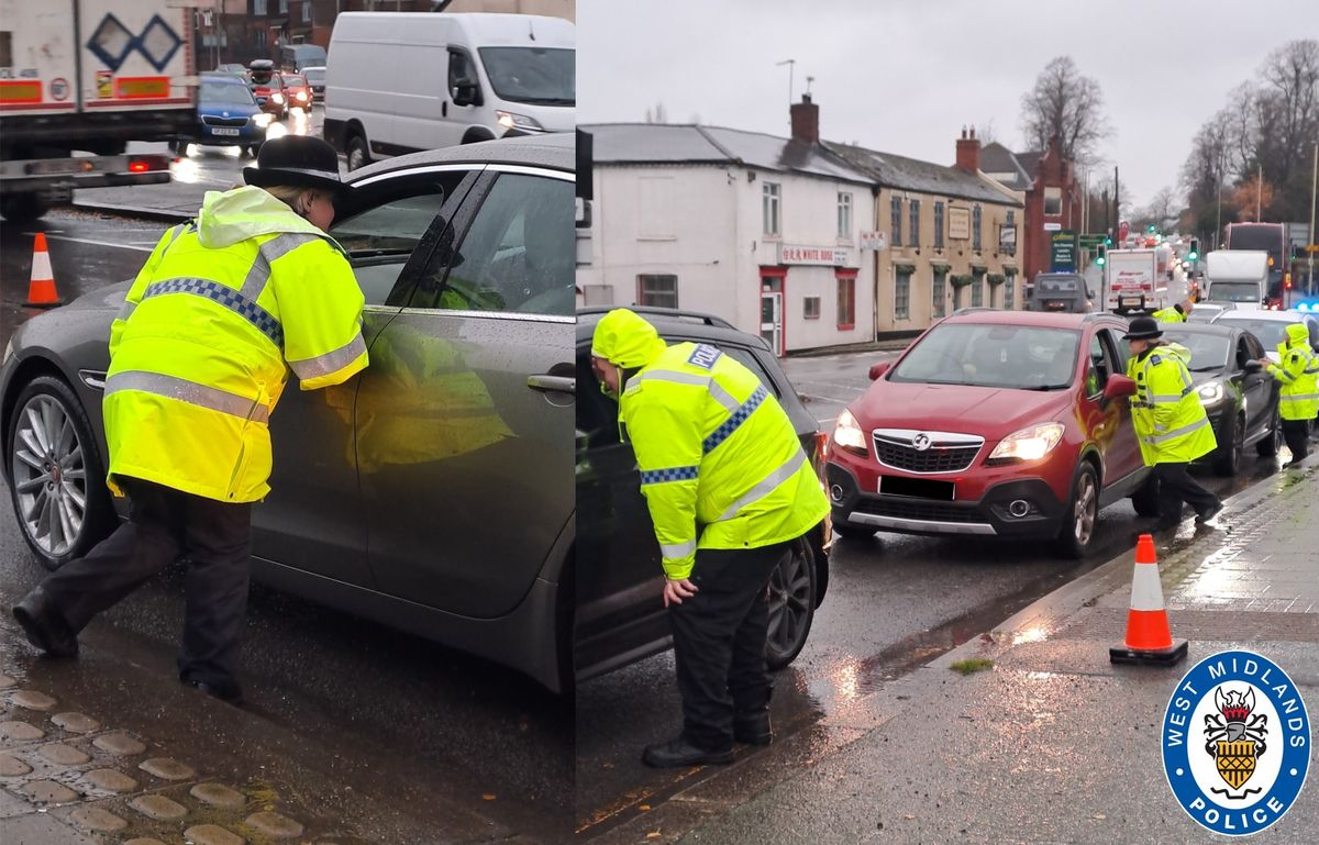 ‘Patrols will continue in Dudley’: 100 drivers stopped by police in Stourbridge to check for drink and drugs with some being breathalysed ‘Patrols will continue in Dudley’: 100 drivers stopped by police in Stourbridge to check for drink and drugs with some being breathalysed
