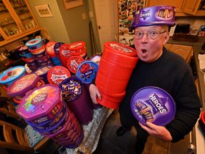 Supporting image for story: 'Newport loves its chocolate!' Councillor overwhelmed with empty tubs after call to support Macmillan charity appeal