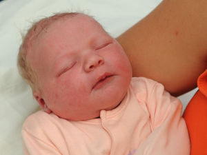 Supporting image for story: Here she is: The baby girl who caused 999 commotion in Telford pavement birth