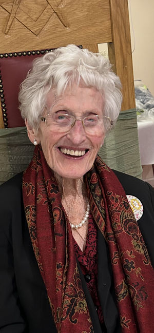 Hazel Burton celebrated her 100th birthday on Saturday.