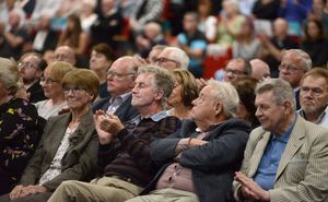 The audience at the Brexit Party rally