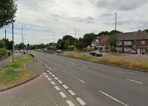 Gainsborough Road, Great Barr, near to where the incident happened