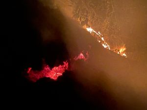 Fire crews tackled an undergrowth blaze on the hottest day of the year. Pictures: Market Drayton Fire Station