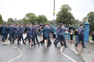 The parade during last year's commemorations.