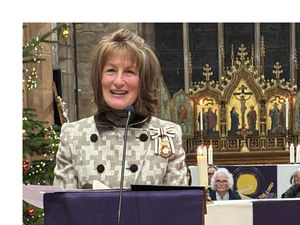 Supporting image for story: Lord-Lieutenant of Shropshire looks back on her year representing the King - and forward to the festive season