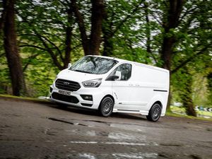 Supporting image for story: First drive: The MS-RT Ford Transit Custom is the white van man’s dream machine