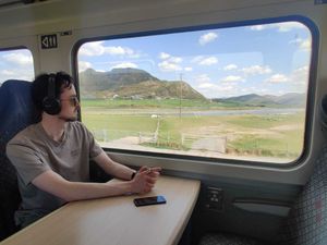 Supporting image for story: Audio guide to give train passengers fascinating stories along route from Shropshire to coast