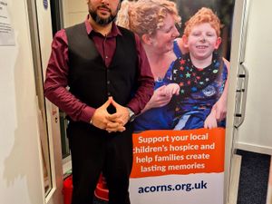 West Midlands High Sheriff Award winner Shaz Saleem at Acorns 