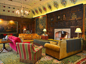 Supporting image for story: Combermere Abbey library back to its stunning glory