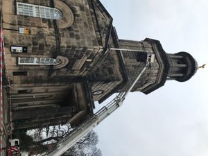 The flag rescue at St Chad's