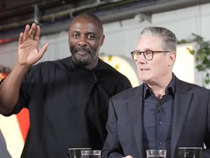 Supporting image for story: Idris Elba and Keir Starmer meet families of knife crime victims