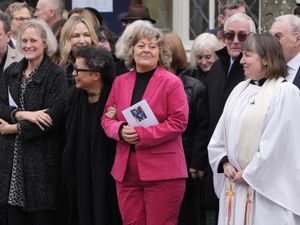 Supporting image for story: Johnnie Walker’s wife says she is sure her husband ‘loved’ his funeral service