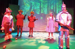 At the Tinman's cottage