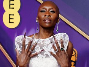 Supporting image for story: In Pictures: Stars grace red carpet for Baftas