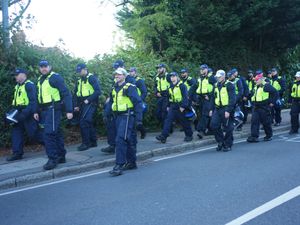 Supporting image for story: Cost of policing protests outside hotel ‘housing asylum seekers’ hits £100,000