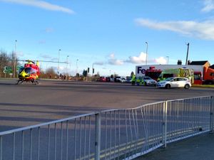 Supporting image for story: Elderly woman dies from her injuries after van crash at Burnt Tree junction 