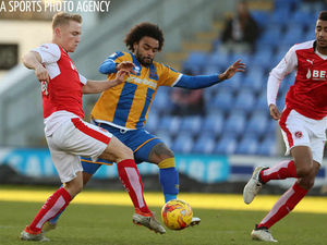 Supporting image for story: Shrewsbury Town 0 Fleetwood 1 - Report and pictures
