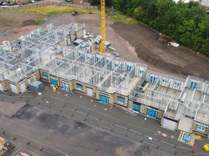 Supporting image for story: Latest drone photos of new £20m Newport retirement village construction as project enters 'incredibly exciting months'