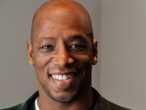 Supporting image for story: Footballing legend Ian Wright on the ball for Telford learning conference