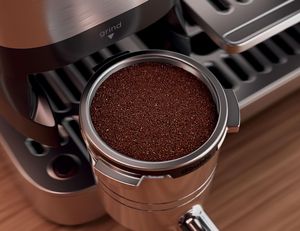 Weight-based dosing always gives you the perfect amount of grounds