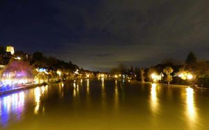 The River Severn in flood at Bridgnorth. Photo: Roger Littleover