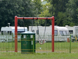 Supporting image for story: Travellers pitch up on Cannock park