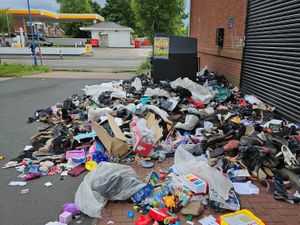Supporting image for story: Salvation Army 'saddened' by pile of rubbish dumped near donation bins at West Bromwich centre