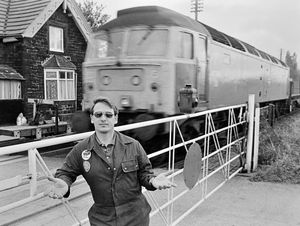 October 28, 1985, the story began: 'British Rail has had a change of heart over a controversial decision to close the Daywell rail crossing near Gobowen. Residents were amazed over the weekend to hear that the crossing linking their community with nearby Gobowen was being closed yesterday. But what really angered them was the lack of consultation... But after complaints from residents over yesterday's surprise closure British Rail announced today that the crossing would be reopened immediately for the situation to be assessed.' This picture was published without a caption and the story below did not say who the man in the picture is, but does say 'One of the people affected was Mr Stephen Jones, of Clevelands, Daywell, who works as a self employed odd job man and regularly uses the crossing to reach customers in Gobowen...' So it may well be Mr Jones on the picture. 