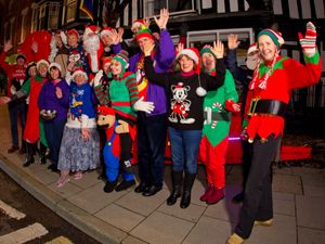 Supporting image for story: Santa sleigh collection hits £2,500 in Newport 