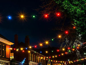 Supporting image for story: Vandals cut power cables to lights on Ludlow's Christmas tree