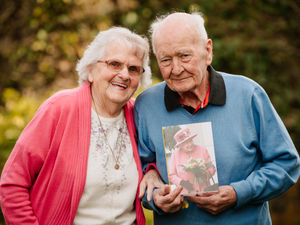 Supporting image for story: Celebration for anniversary couple who met at old-time dance club
