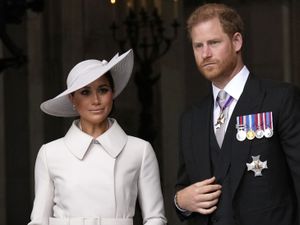 Supporting image for story: Meghan to miss King’s coronation as Harry makes solo trip to see Charles crowned