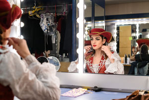 Behind the scenes of Peter Pan at Birmingham Hippodrome. Picture by Simon Hadley