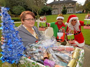Supporting image for story: Mrs Claus brings cheer to Compton Care