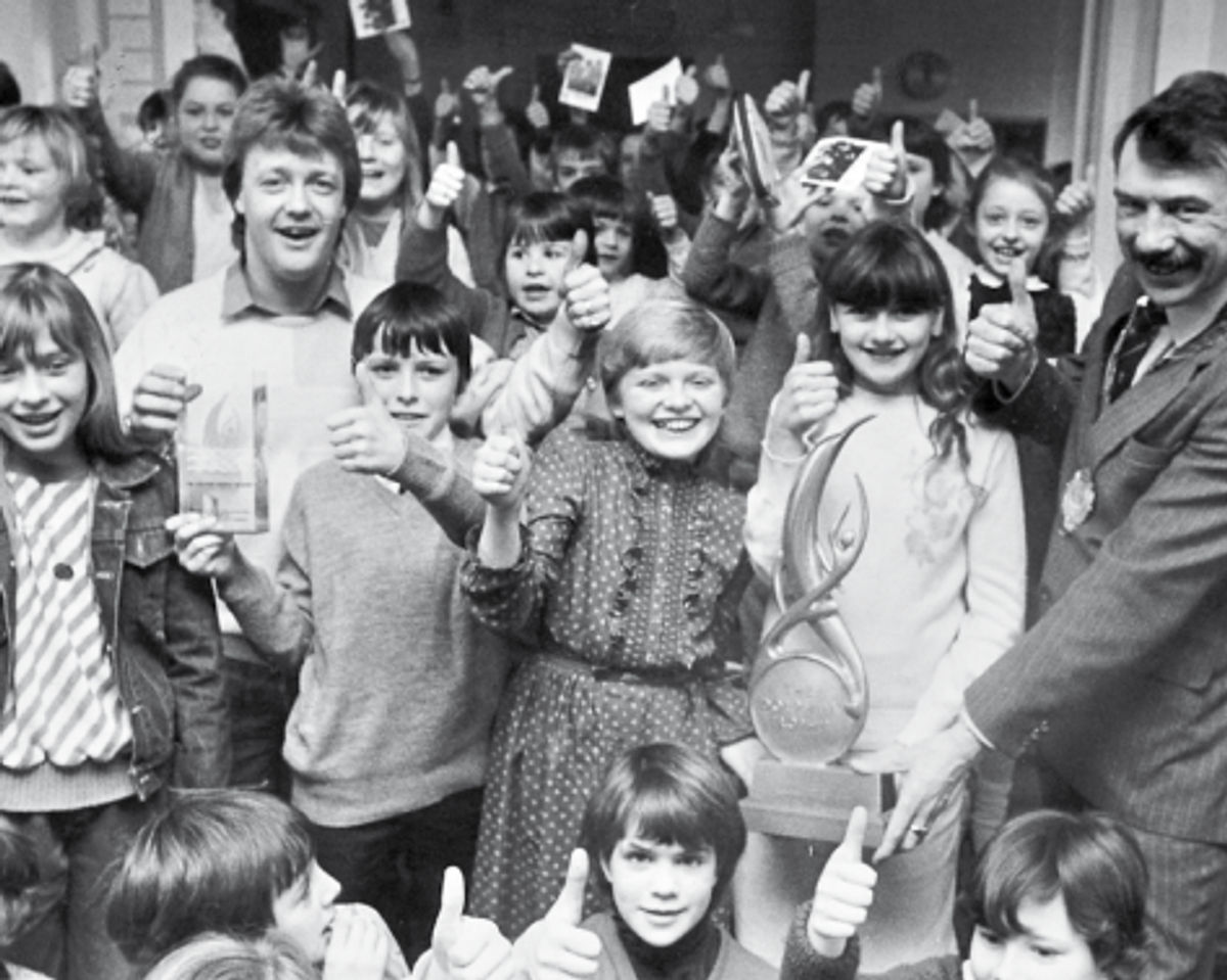 The day Swap Shop star Cheggars visited a Shropshire school - plus your collection of letters