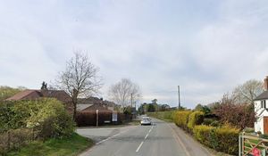 The B5065 near Wem will soon face a series of closures. Photo: Google