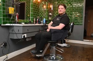 Will Dunn, 21, from Ikon Barber.