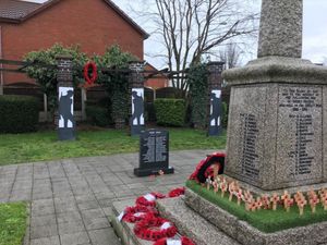 The Second World War Memorial located behind the Great War Memorial in Short Heath. PIC Baart Harries Newall