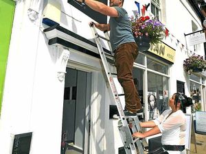 Supporting image for story: Lichfield Salon sign has to come down