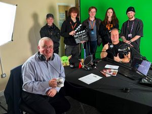Supporting image for story: Hollywood stuntman launches new video podcast - with the help of Telford College students