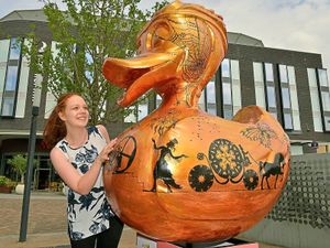 Supporting image for story: Giant ducks causing a splash at new Southwater home in Telford - with pictures