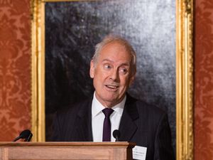 Supporting image for story: Not-so-funny bone: Giles Brandreth praises ‘ace’ NHS staff after breaking arm