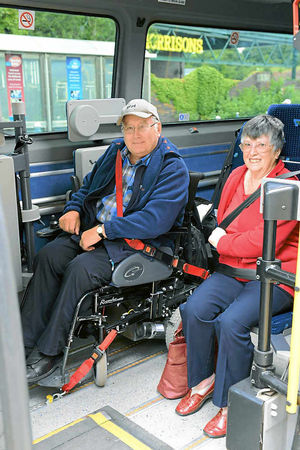 Mr and Mrs Marks have been regular passengers for five years