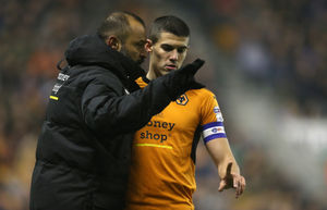 Conor Coady and Nuno (AMA/Sam Bagnall)