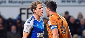 A contretemps with former team-mate Danny Batth while at Ipswich Town